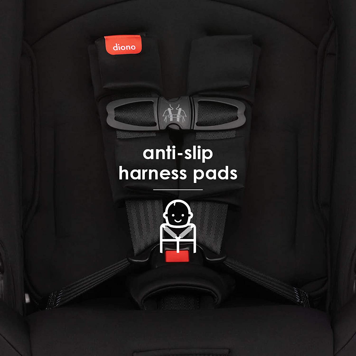 Diono Radian 3R, 3in1 Convertible Car Seat, Rear Facing & Forward