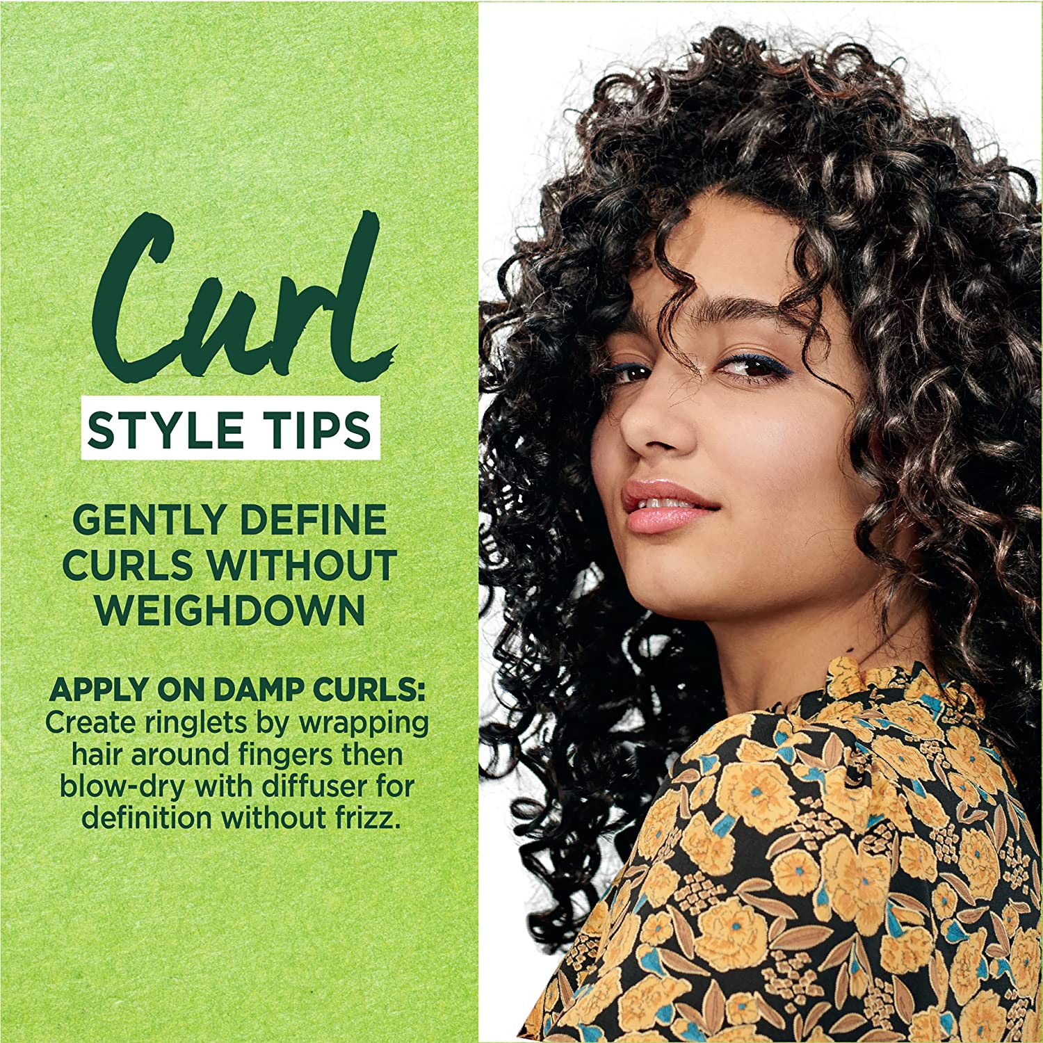 Garnier Fructis Style Curl Construct Creation Mousse, Curly, 6.8 oz. (Packaging May Vary)