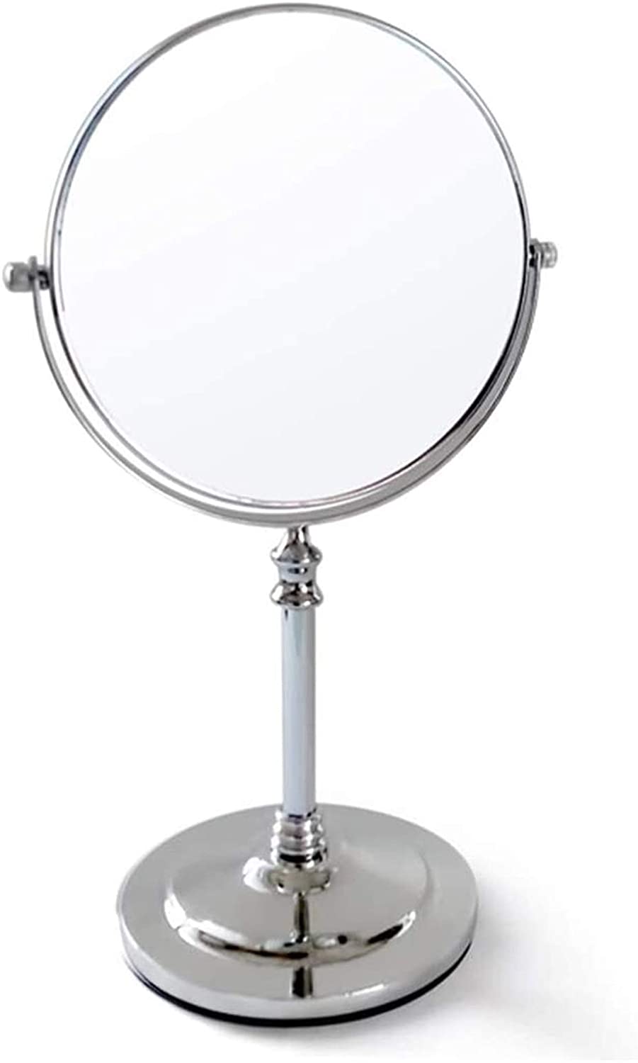 AMDHZ Desktop Vanity Mirror,Princess Mirror,Double-Sided,Portable,European Table Mirror,Bedroom Make