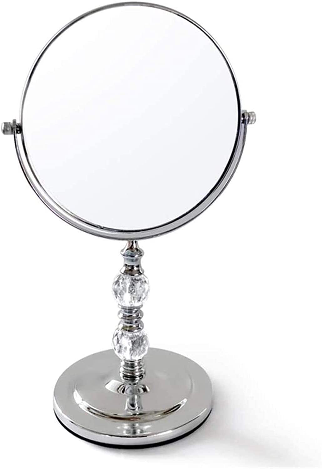 AMDHZ Desktop Vanity Mirror,Princess Mirror,Double-Sided,Portable,European Table Mirror,Bedroom Make