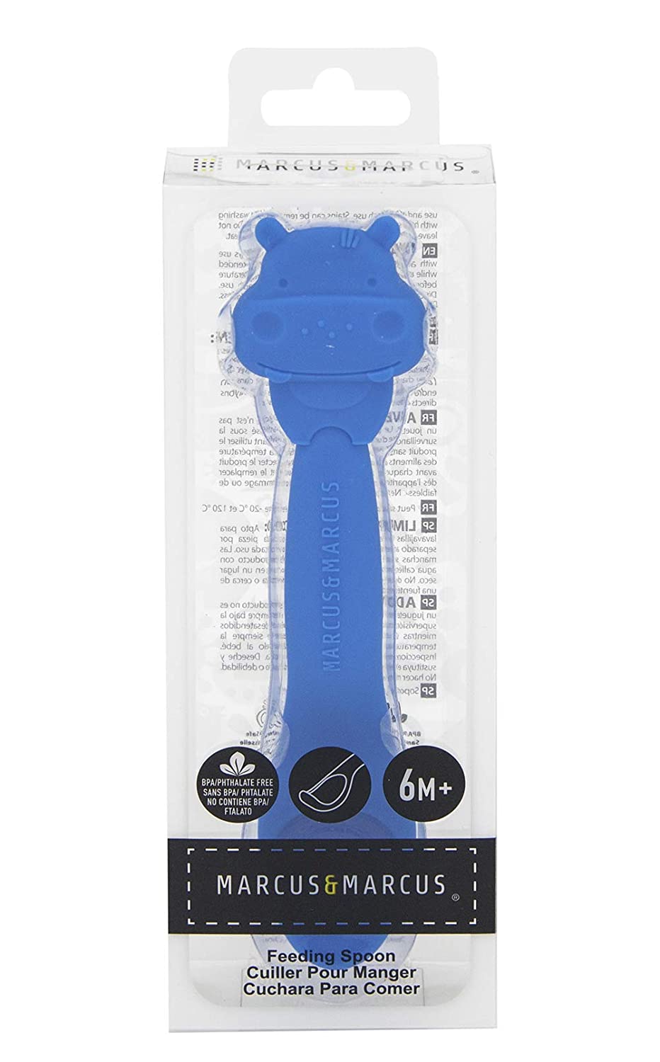 Baby Feeding Spoon, Silicone Training Spoon for Babies, BPA & Phthalate Free, 6 Month+