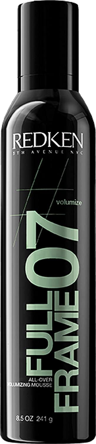 REDKEN Full Frame 07 All-Over Volumizing Mousse | For All Hair Types | Adds Volume & Anti-Frizz Prot