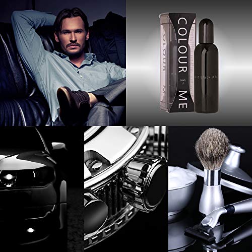 Colour Me Black - Fragrance for Men - 1.7 oz Eau de Toilette, by Milton-Lloyd