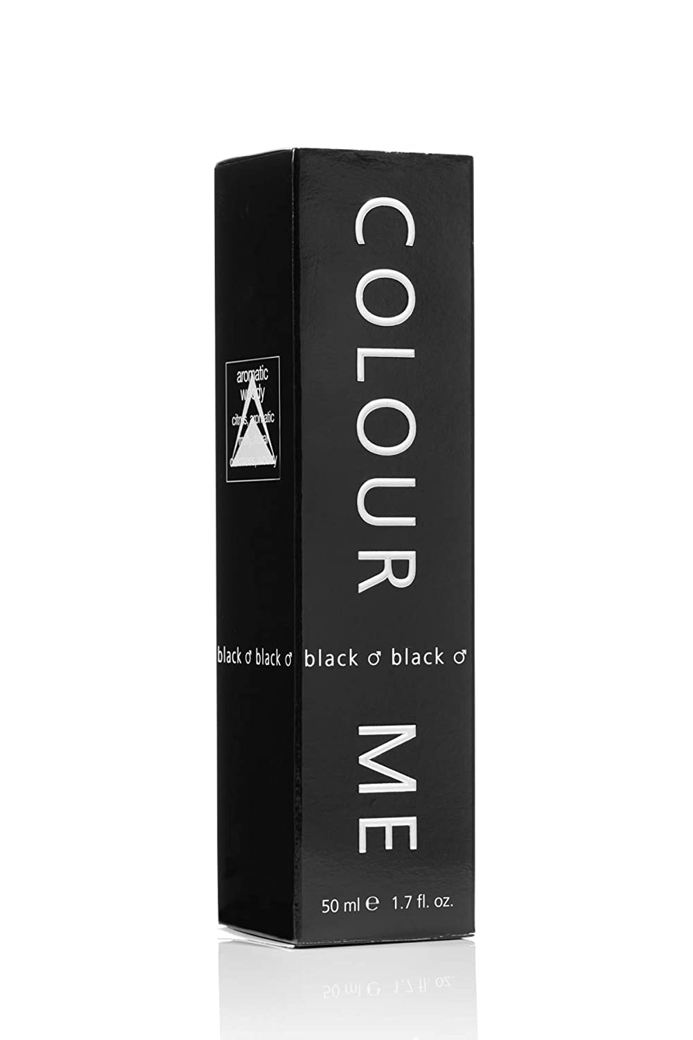 Colour Me Black - Fragrance for Men - 1.7 oz Eau de Toilette, by Milton-Lloyd