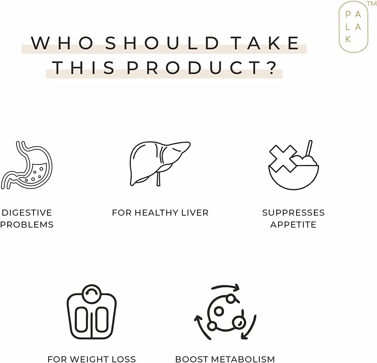 24 Karat Palak Notes: Digest Fat for Fatty Liver & Better Digestion 60 Capsule