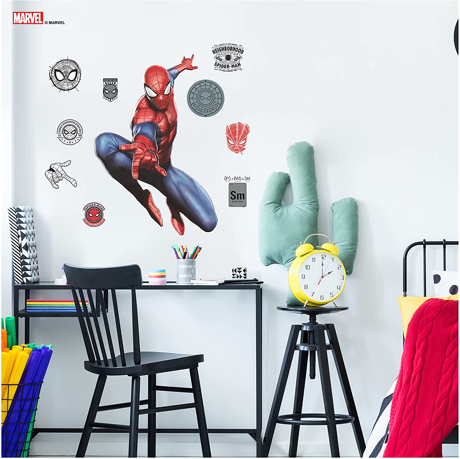Marvel Spider-Man Wall Decal - Marvel Wall Decals with 3D Augmented Reality Interaction - 30