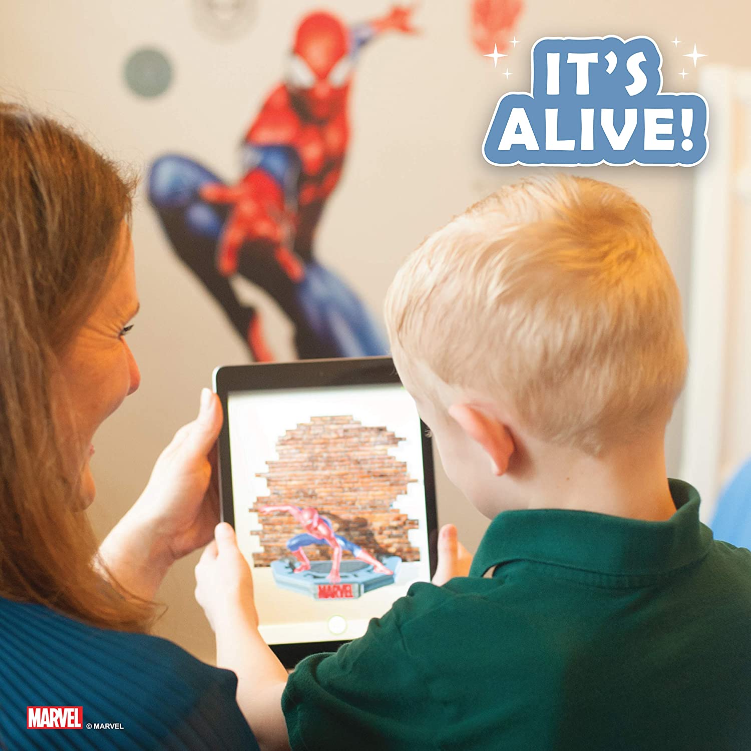 Marvel Spider-Man Wall Decal - Marvel Wall Decals with 3D Augmented Reality Interaction - 30