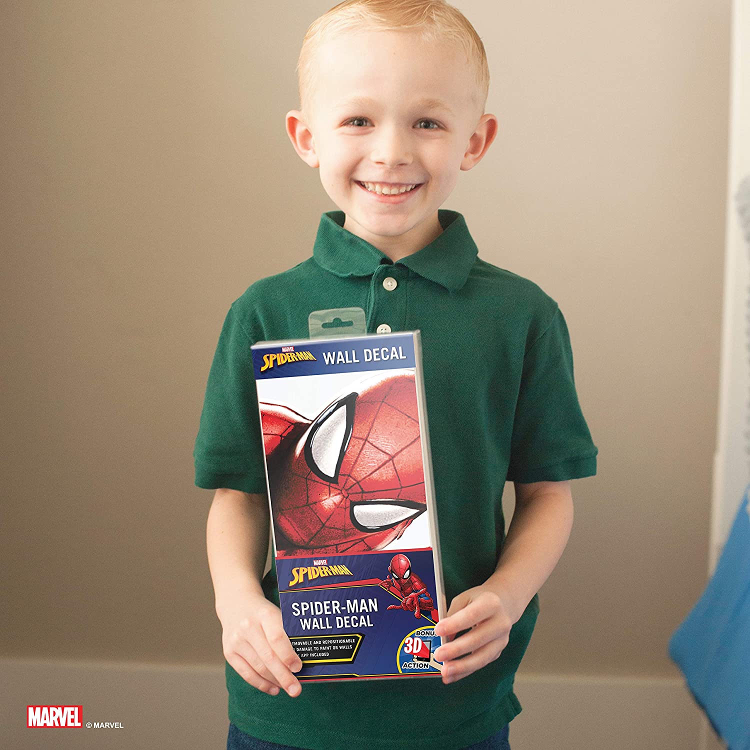 Marvel Spider-Man Wall Decal - Marvel Wall Decals with 3D Augmented Reality Interaction - 30