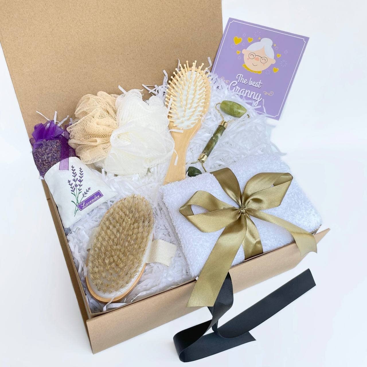 DREAMBOX Birthday Box for Women – Birthday Box “To The Best Grandmother” with Gifts for Women 
