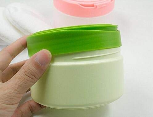 1PC Empty Refillable Green Plastic Baby Skin Care Baby Bath Puff Container Kit Talcum Powder Case St