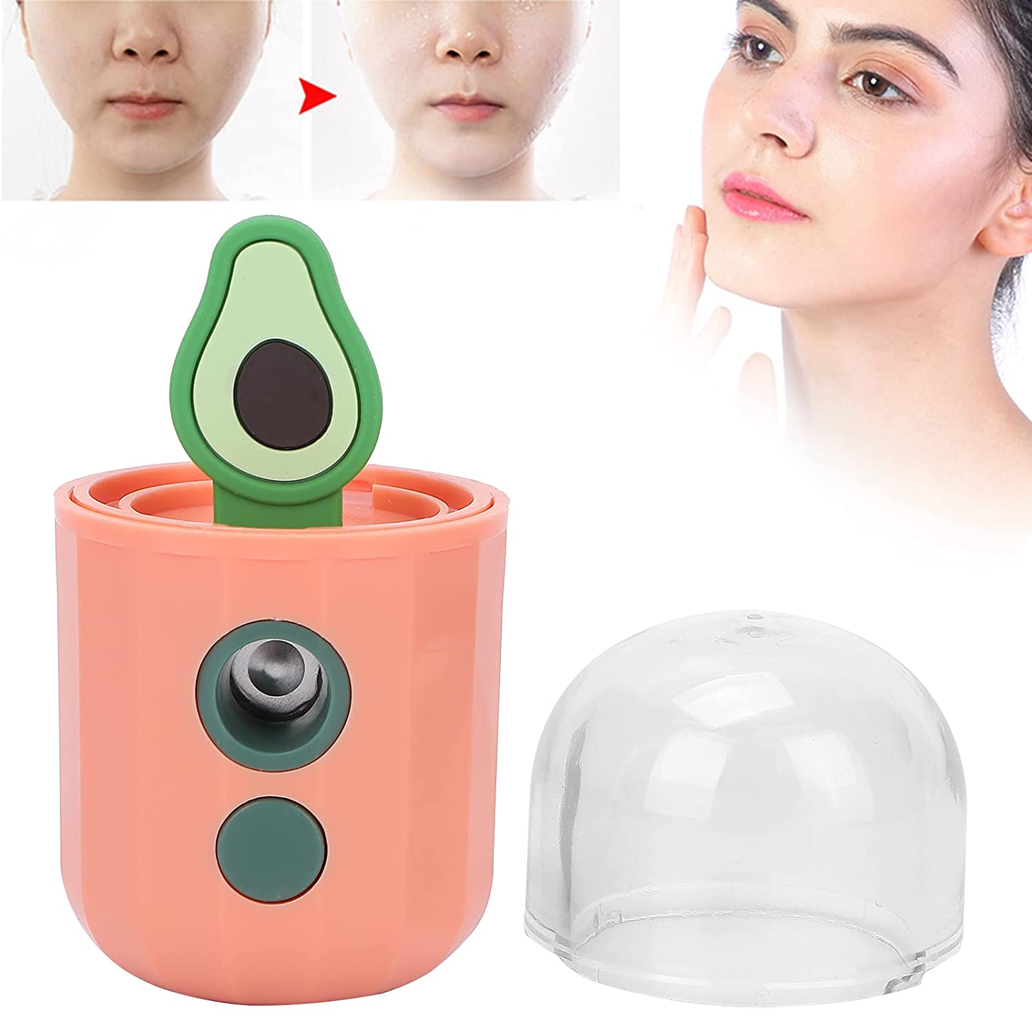 Skin Moisturizing Sprayer, Facial Mist Sprayer Portable Cute and Exquisite Transparent Water Tank wi