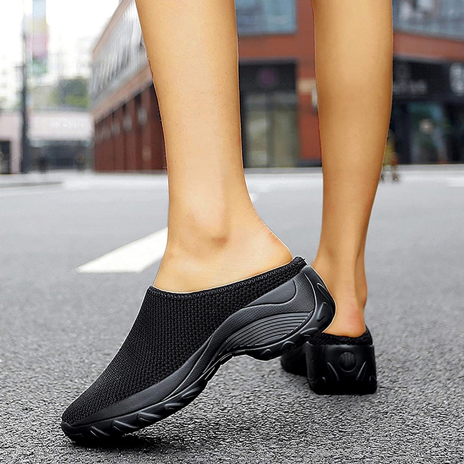 Wedge Sneakers for Women Dressy Air Cushion Comfort Walking Shoes Mesh Orthopedic Diabetic Walking S