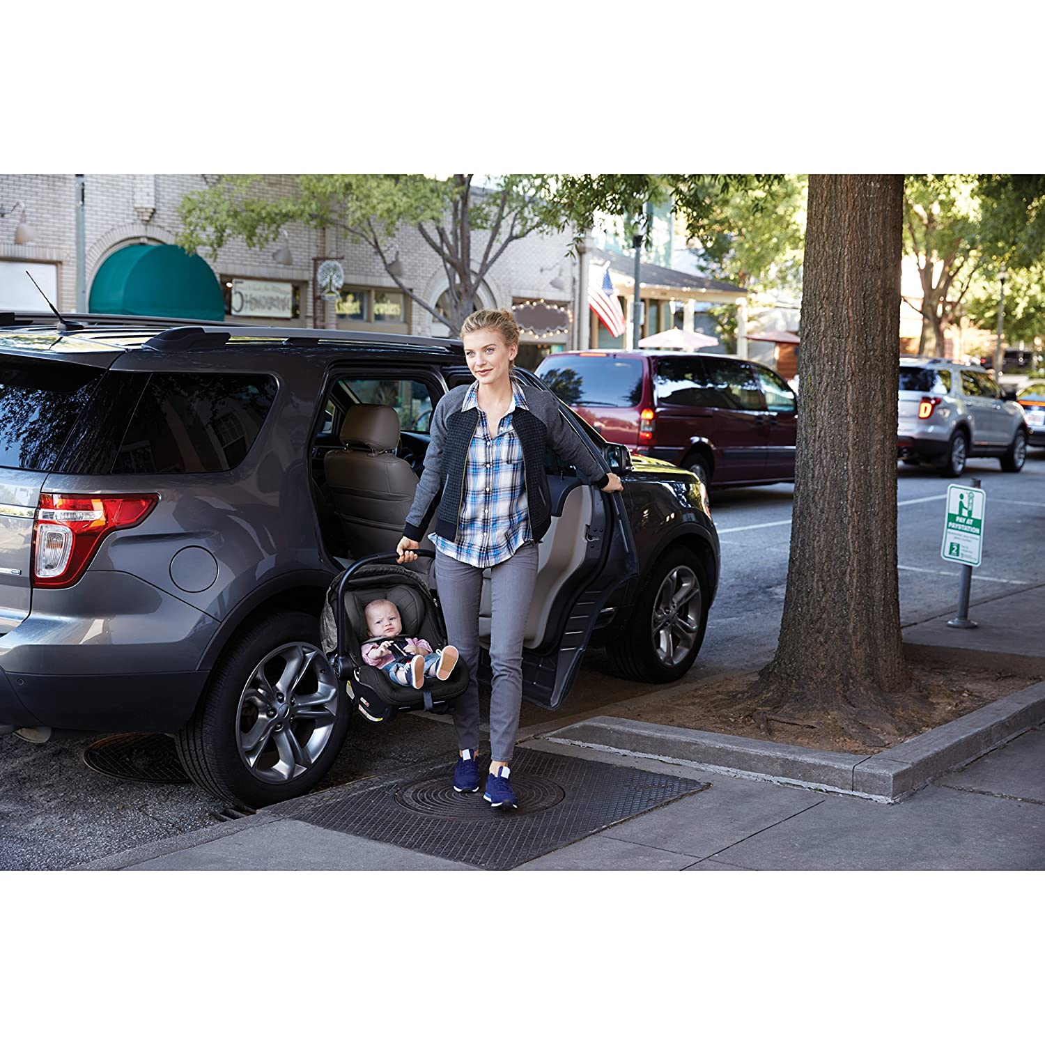 Baby Jogger City Go Infant Car Seat, Charcoal