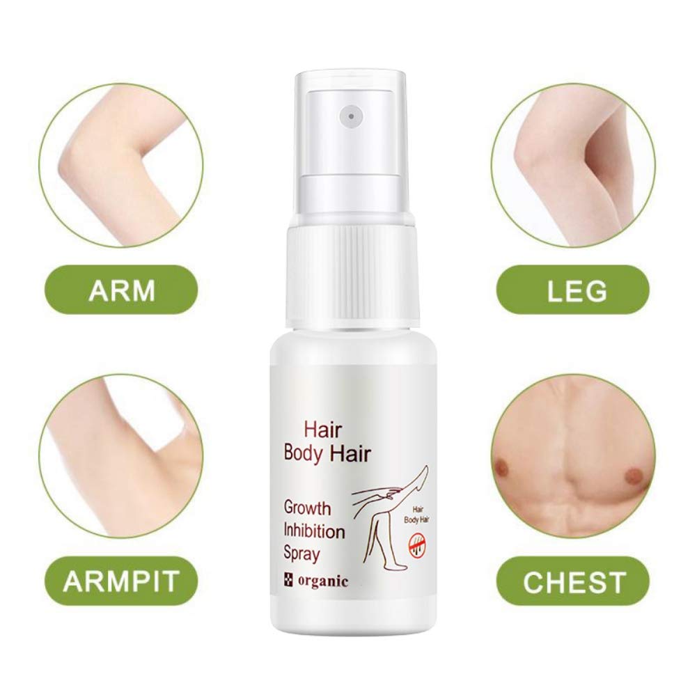 Hair Growth Inhibitor - Hair Removal Spray - Painless and Non-irritating - Hair Stop Growth Spray fo