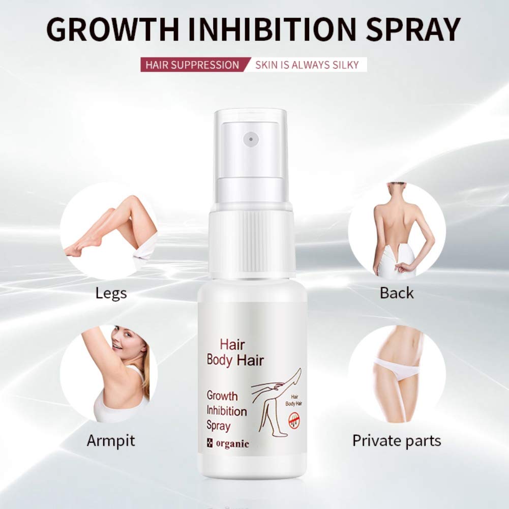 Hair Growth Inhibitor - Hair Removal Spray - Painless and Non-irritating - Hair Stop Growth Spray fo