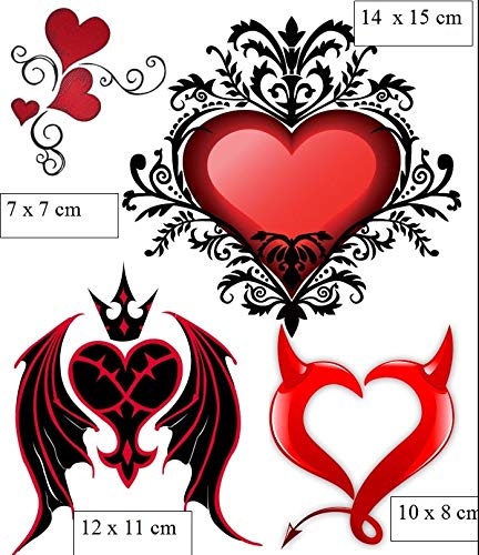 Heart Valentines Love Collection (Heart Iron on Transfer Sheet)