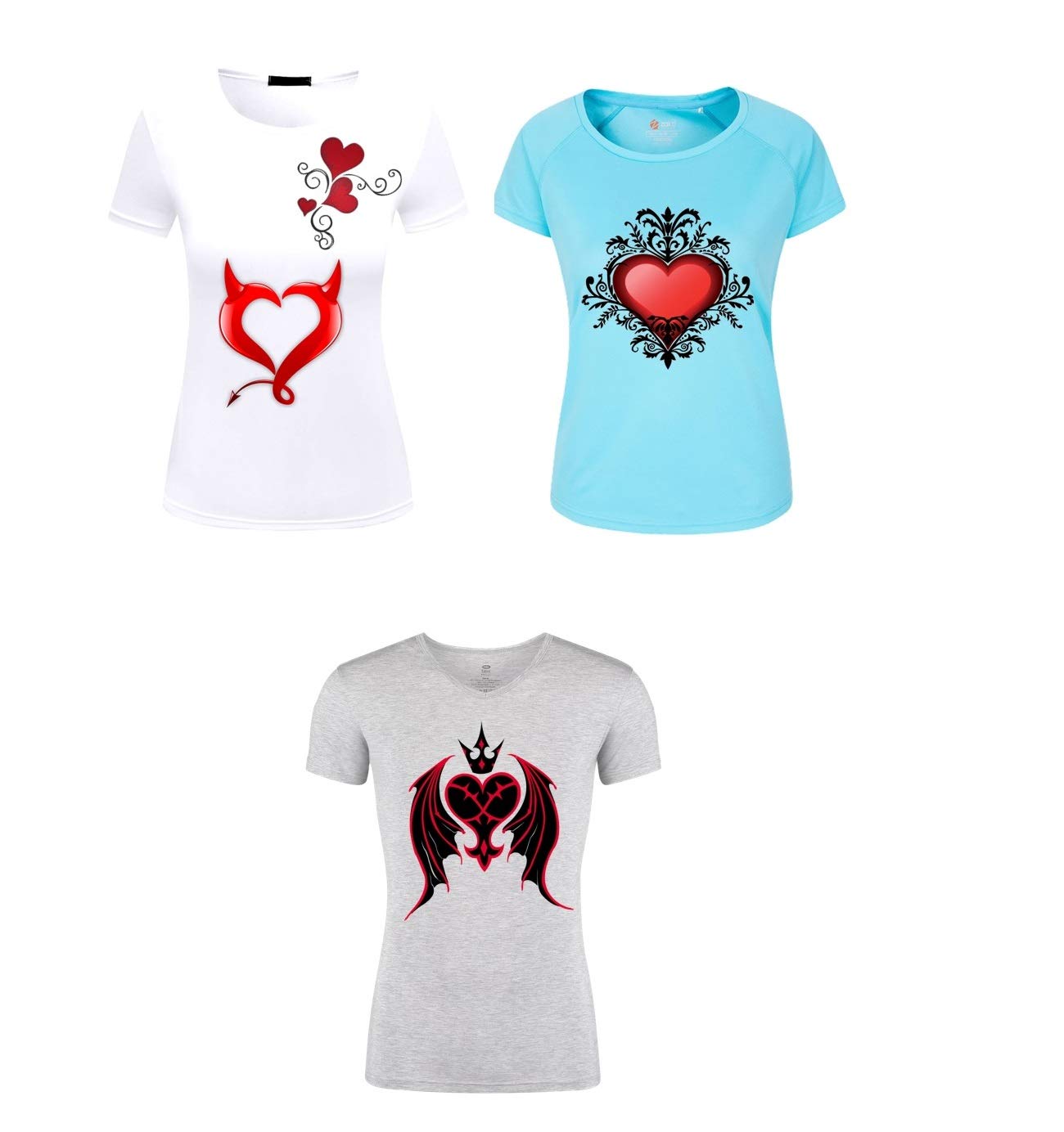 Heart Valentines Love Collection (Heart Iron on Transfer Sheet)