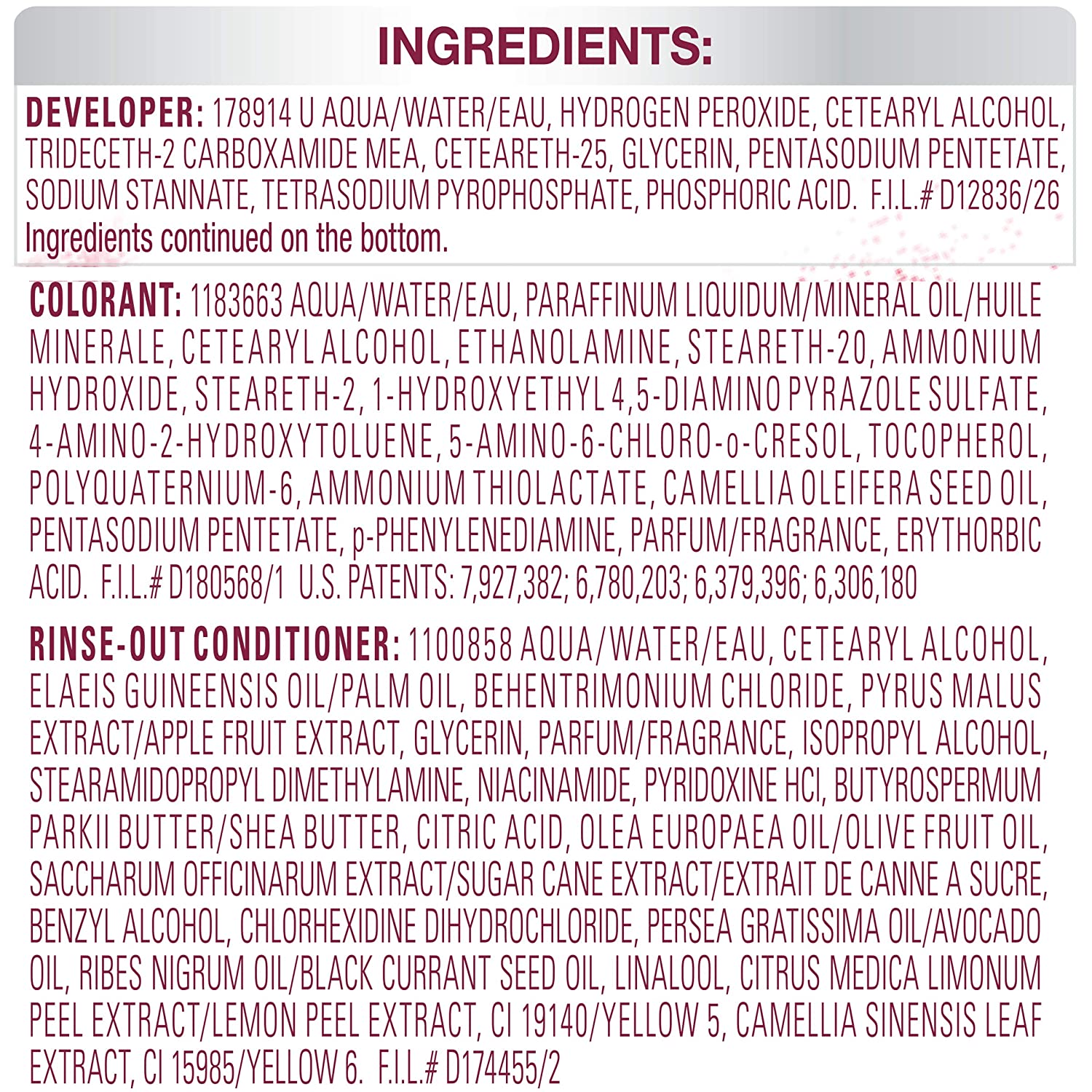 Garnier Hair Color Sensation Rich LongLasting Color Cream, 4.26 Intense Burgundy, 1 Count