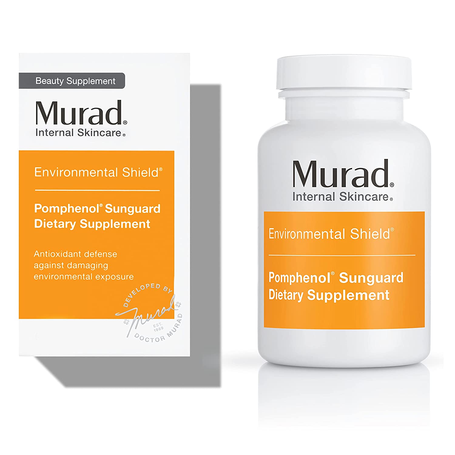 Murad Environmental Shield Internal Skincare - Pomphenol Sunguard Food Supplement, 100% Pure Pomegra