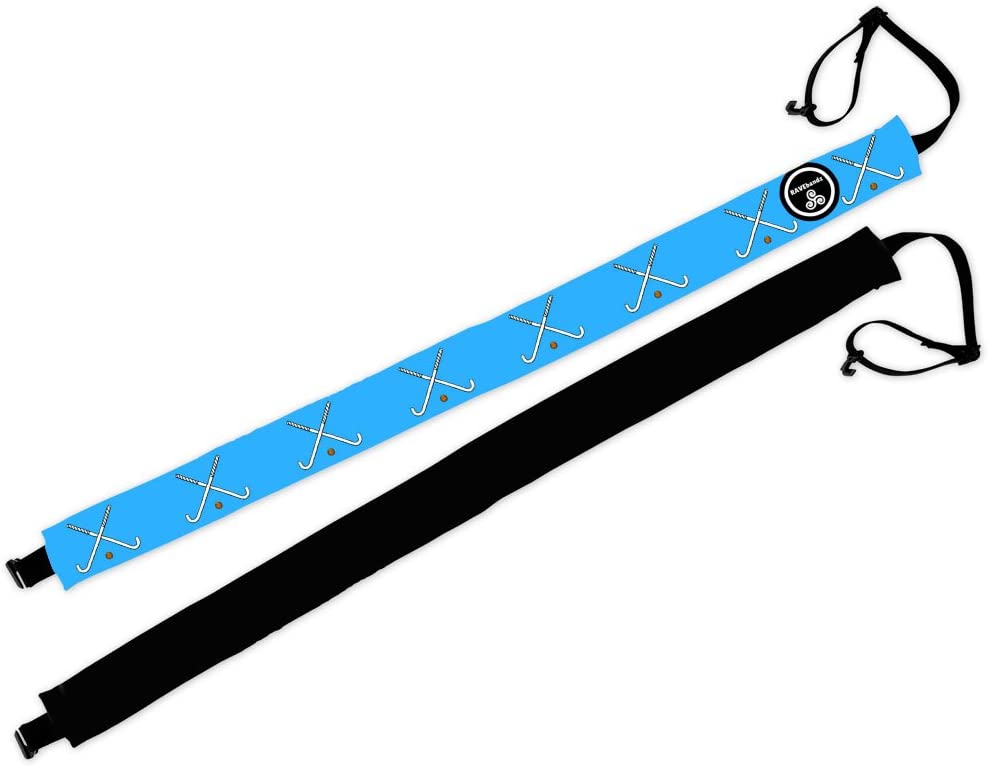 RAVEbandz! Women’s Adjustable Elastic Headbands (Field Hockey) - for Fashion or Workouts - Non Sli