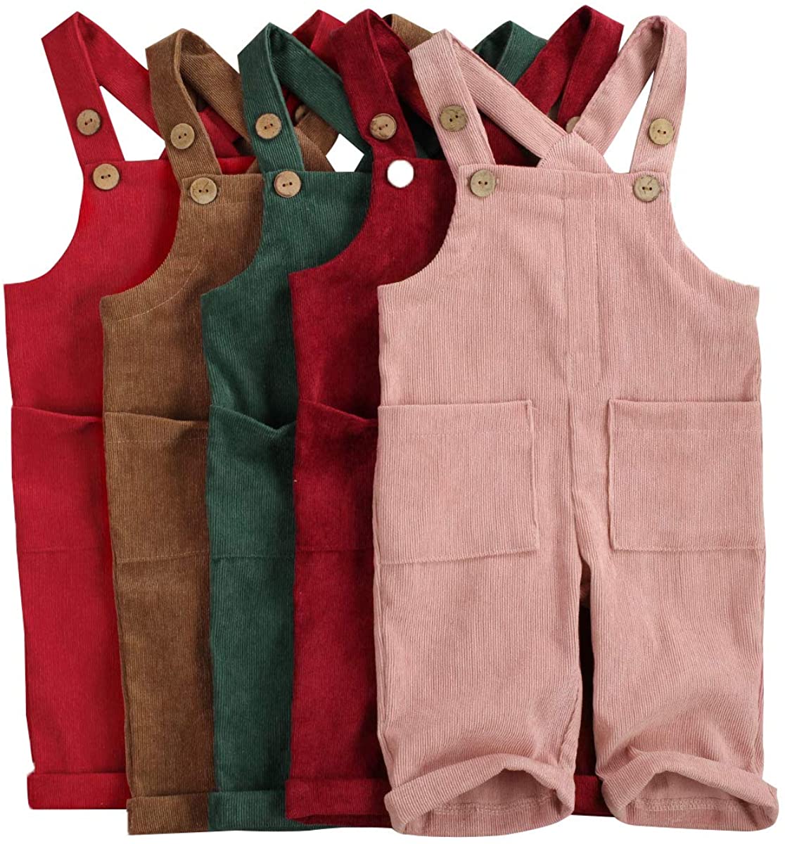 Argorgeous Unisex Baby Suspender Long Pants