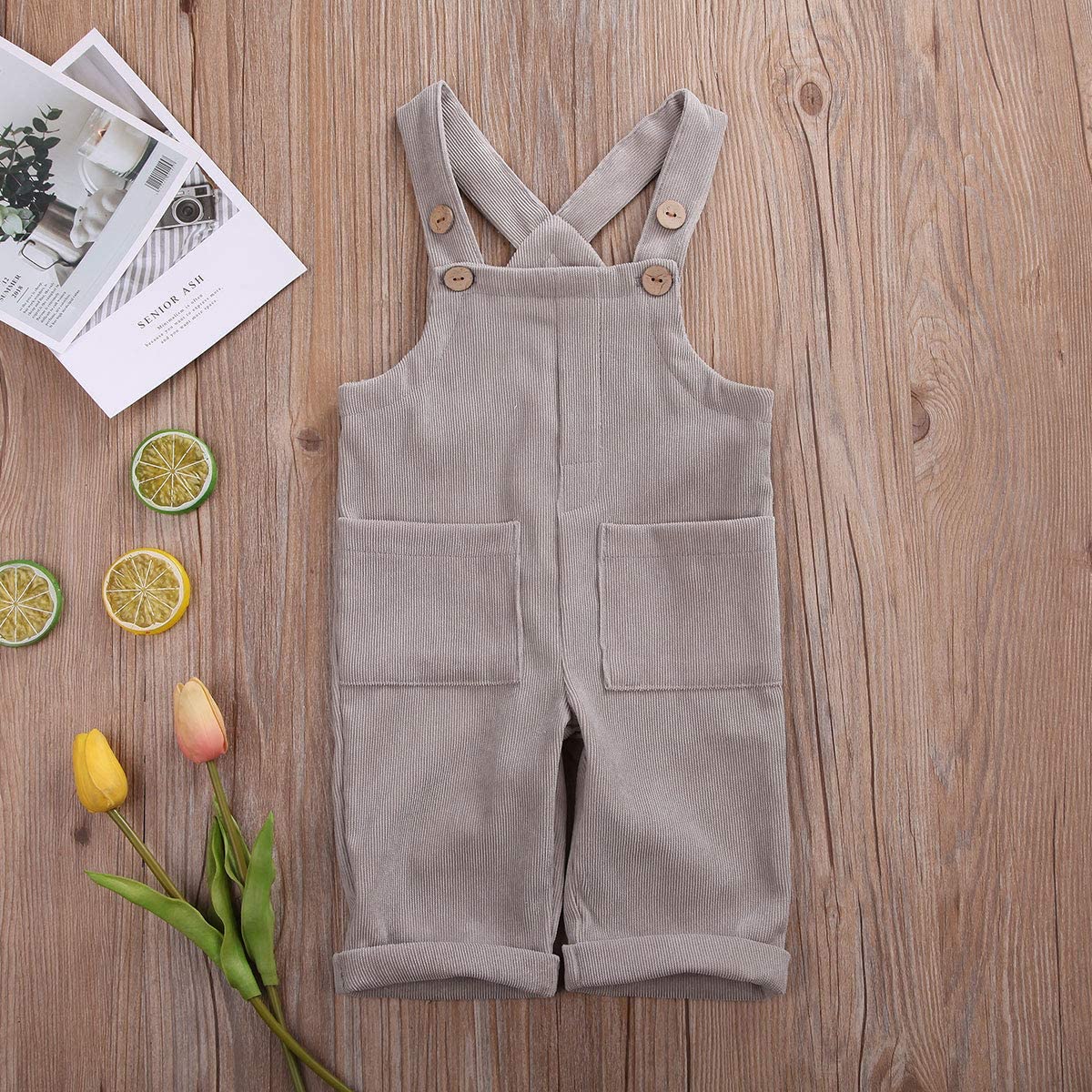 Argorgeous Unisex Baby Suspender Long Pants