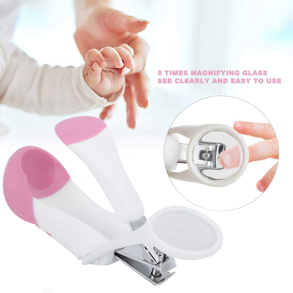 Infant Nail Clipper, Portable Stainless Steel Cutter Head Baby Nail Clipper, Durable for Child Infan