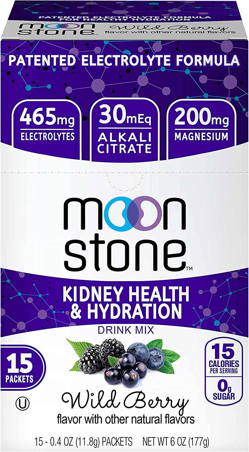 Moonstone Nutrition Kidney Health & Hydration Drink Mix Kidney
