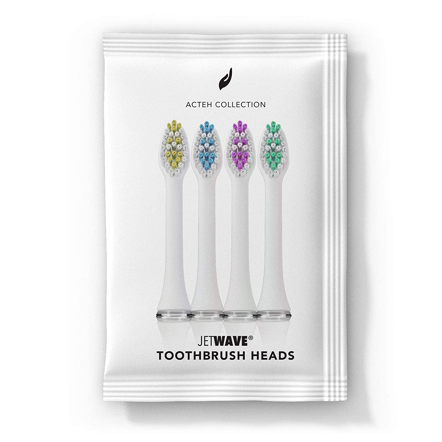 Acteh Toothbrush Heads for Sonic Edge, JetWave, JetUV and eBrush