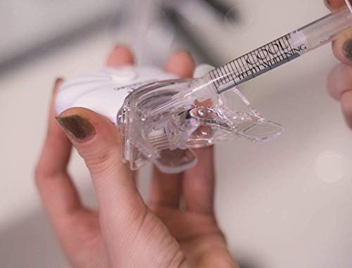 Cool Teeth Whitening Kit with LED Light 35% Carbamide Peroxide Teeth Whitening Products (3) Gel Syri