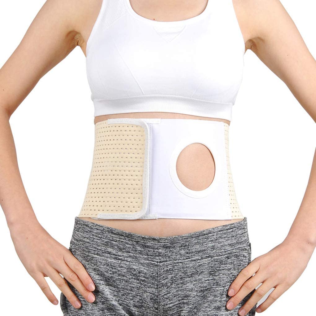 Lifevv Abdominal Ostomy Belt Ostomy Hernia Support Belt Abdominal Binder Brace Abdomen Band Stoma Su