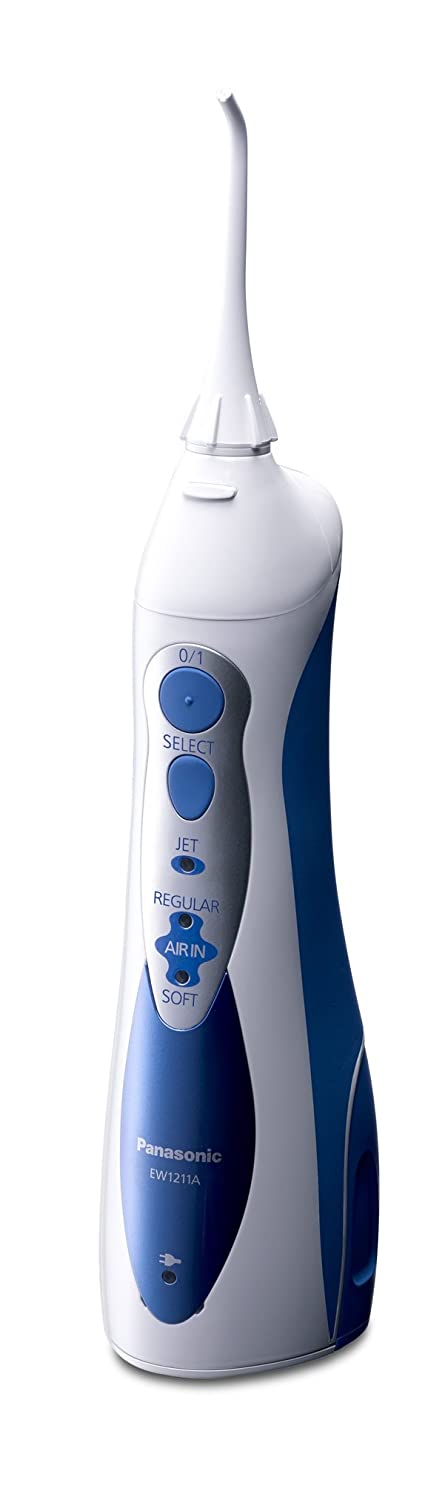 Panasonic Cordless Water Flosser, 3 Speed Pressure Settings Oral Irrigator, Washable, Rechargeable P