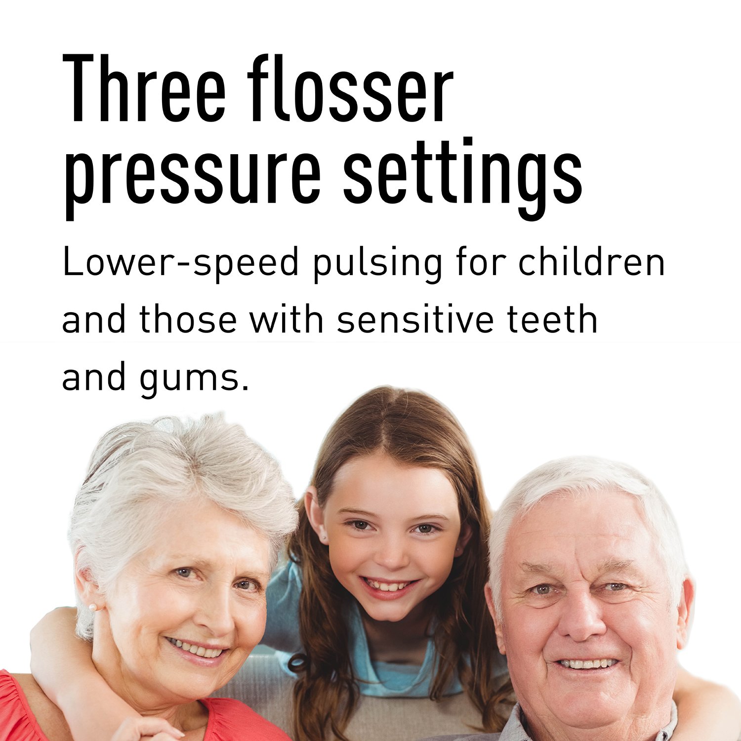 Panasonic Cordless Water Flosser, 3 Speed Pressure Settings Oral Irrigator, Washable, Rechargeable P