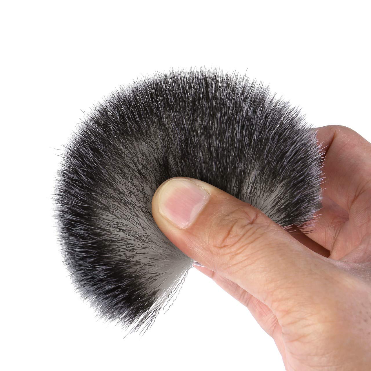 Aethland Mens Shaving Brush Kit, Soft Hair Shaving Brush, Stainless Steel Shave Brush Holder & Acryl