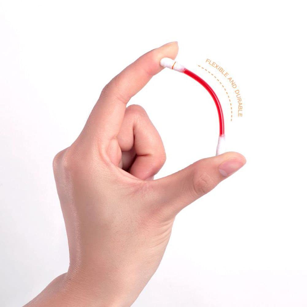 20PCS Cigarette Cotton Swab Lipstick Lip Tattoo Liquid Lipstick Non-Stick Cup Lip Tint Waterproof Du