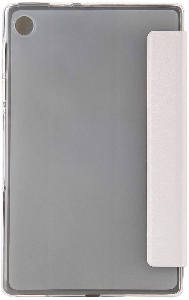 Herzzer Three Fold Leather Case for Huawei M10 FHD Plus,Slim Multi-Angle View Folio Stand Premium Co