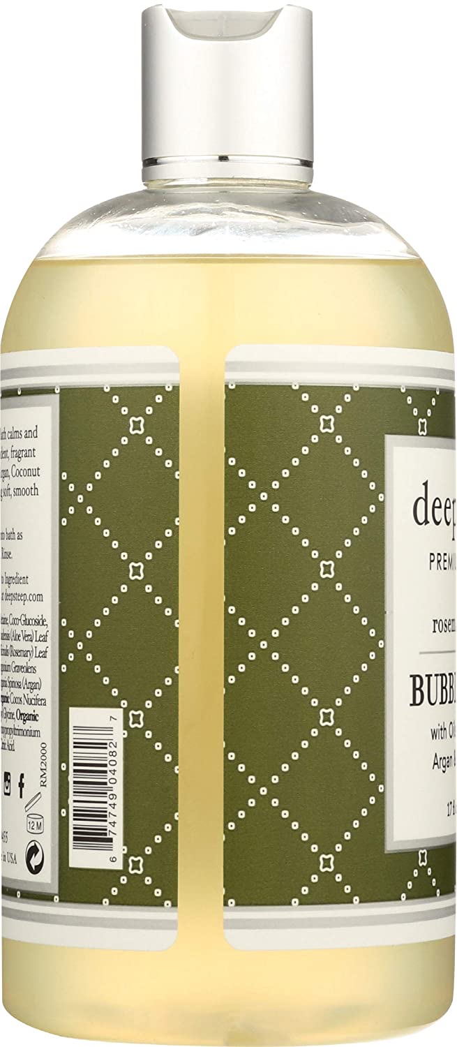 Deep Steep Rosemary Mint Bubble Bath - 17 Fluid Ounces