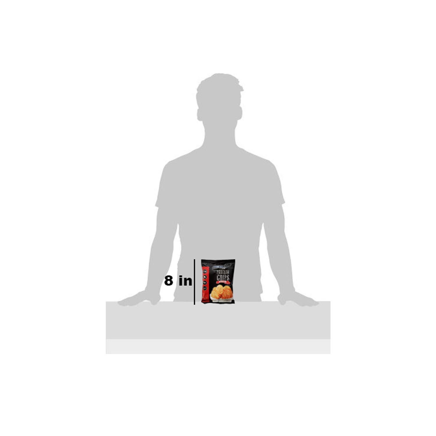 Protein Chips, 14g Protein, 3g-4g Net Carbs, Gluten Free, Keto Snacks, Low Carb Snacks, Protein Cris