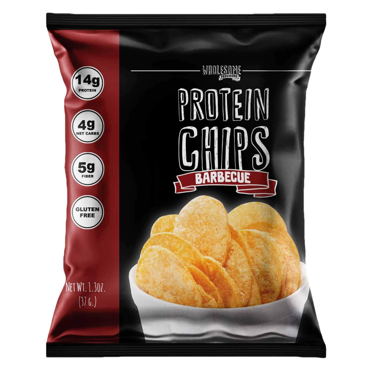 Protein Chips, 14g Protein, 3g-4g Net Carbs, Gluten Free, Keto Snacks, Low Carb Snacks, Protein Cris