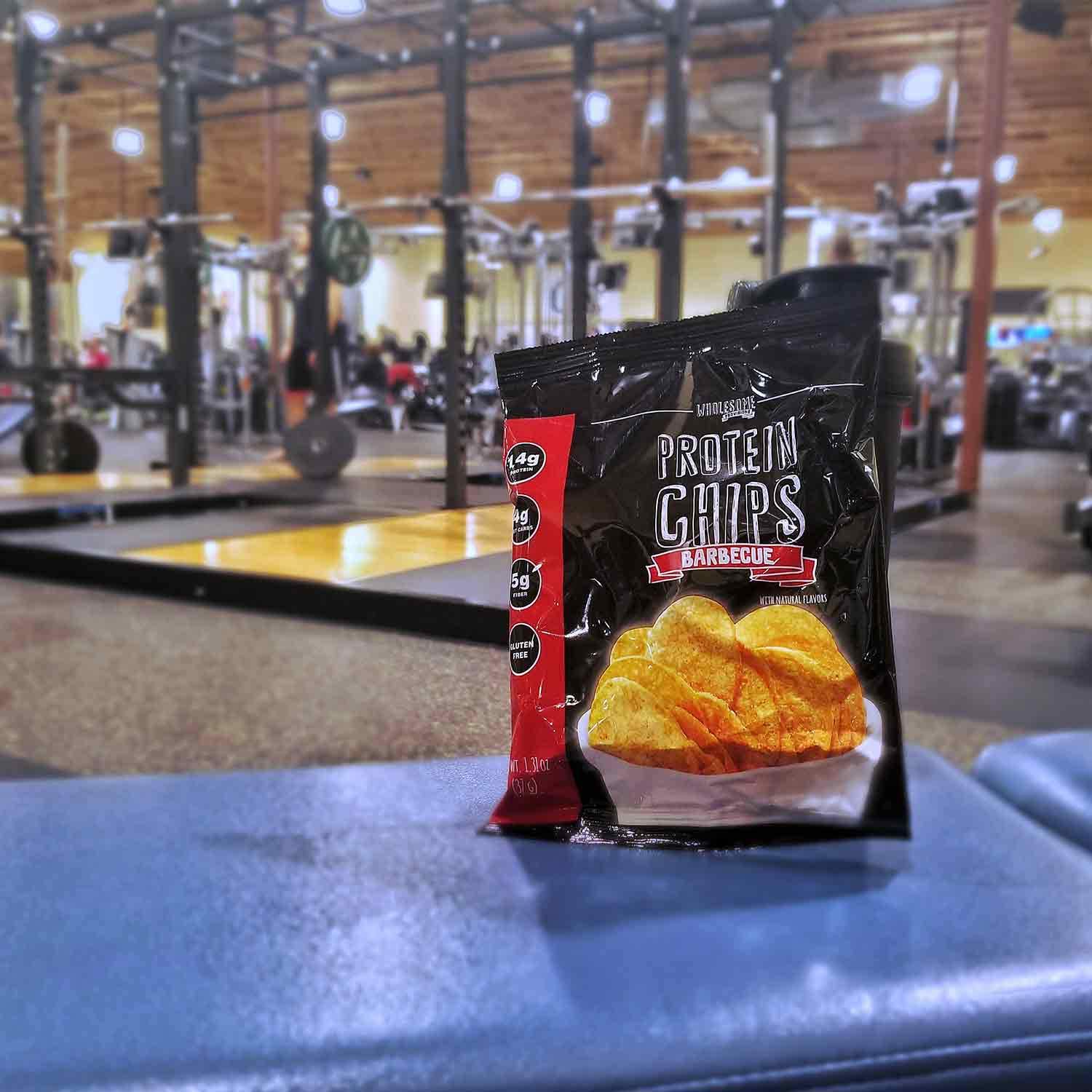 Protein Chips, 14g Protein, 3g-4g Net Carbs, Gluten Free, Keto Snacks, Low Carb Snacks, Protein Cris