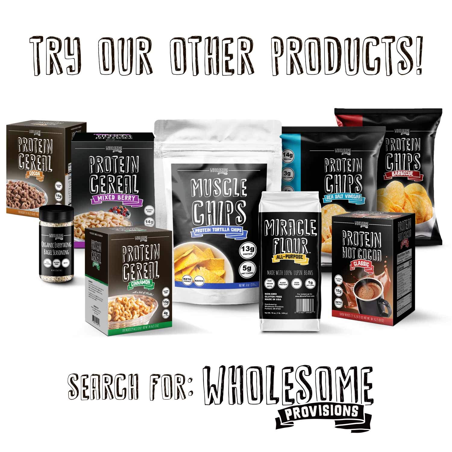 Protein Chips, 14g Protein, 3g-4g Net Carbs, Gluten Free, Keto Snacks, Low Carb Snacks, Protein Cris