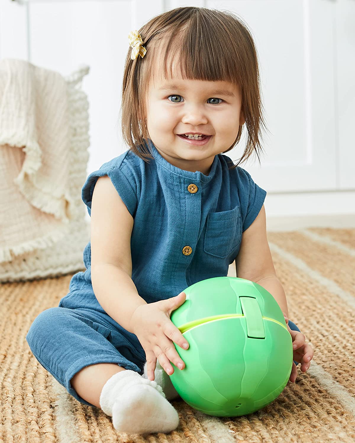 Skip Hop Baby Musical Toy Drums, Farmstand, Rattle Melon Drum