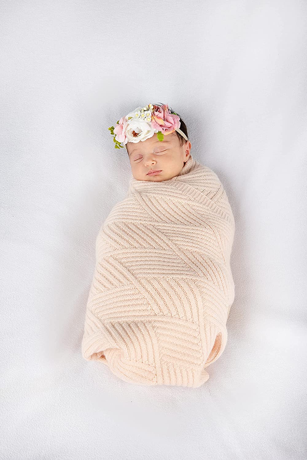 Funky Junque Large Soft Warm Lightweight Baby Throw Blanket for Toddler Bed, Strollers, Naps, Daycar