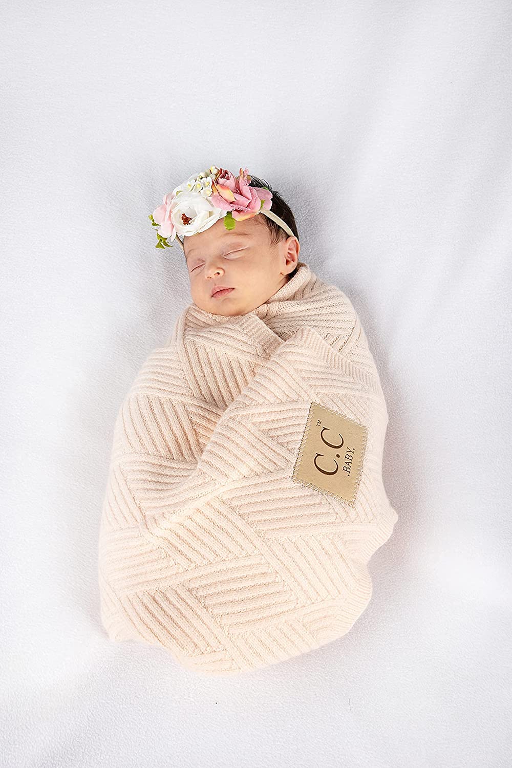 Funky Junque Large Soft Warm Lightweight Baby Throw Blanket for Toddler Bed, Strollers, Naps, Daycar