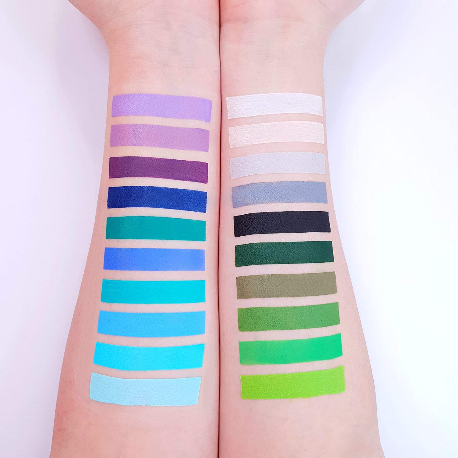 Moon Creations Pro Face & Body Paint Cake Pots Coral - Professional Water Based Face Paint Makeup fo