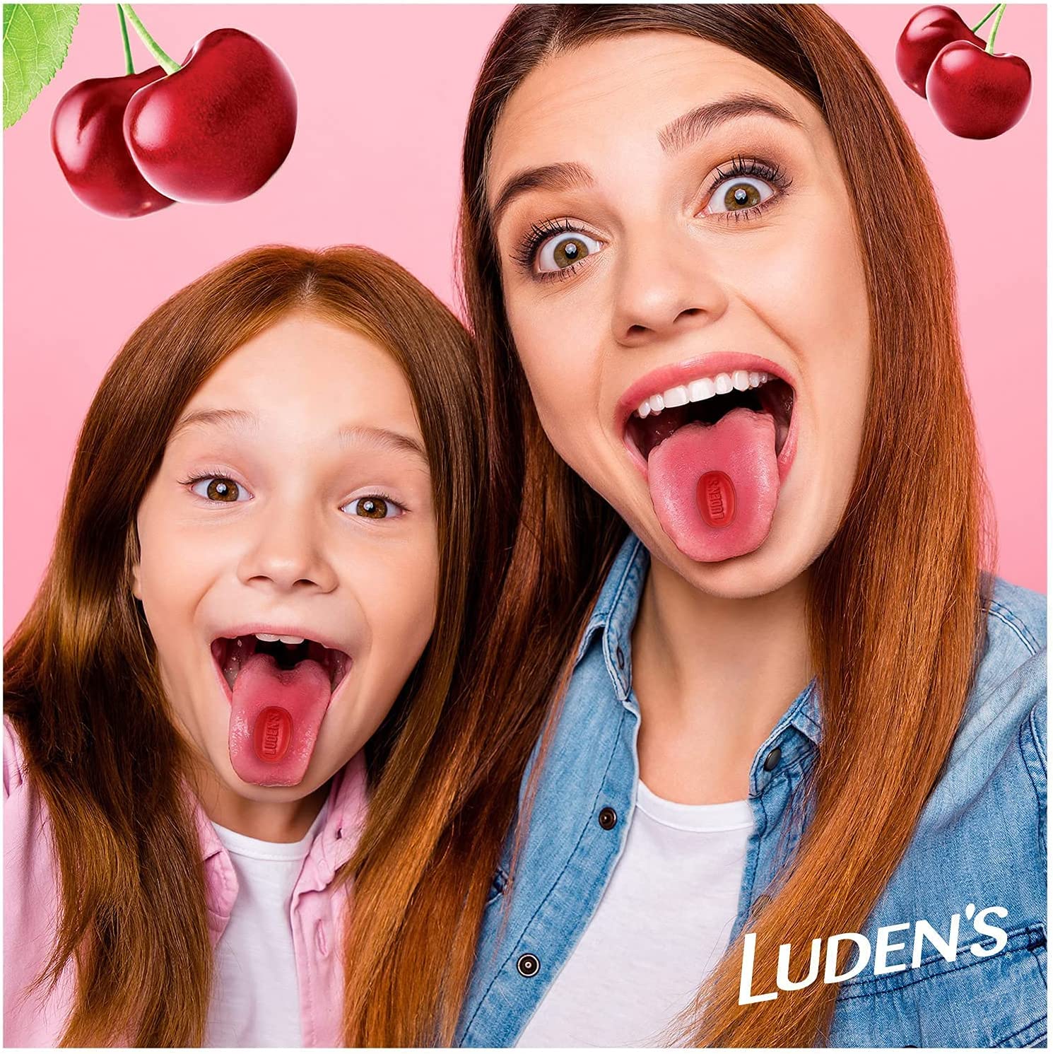 Luden"s Deliciously Soothing Throat Drops SugarFree Wild Cherry