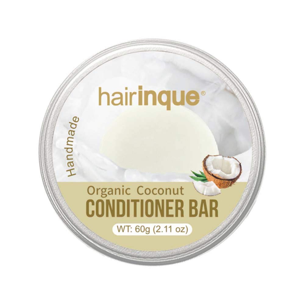 Ofanyia Handmade Conditioner Bar Natural Organic Coconut Shampoo Bar, All Hair Types, 2.11 oz