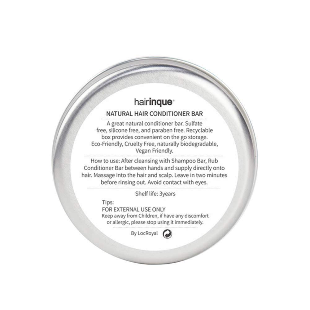 Ofanyia Handmade Conditioner Bar Natural Organic Coconut Shampoo Bar, All Hair Types, 2.11 oz