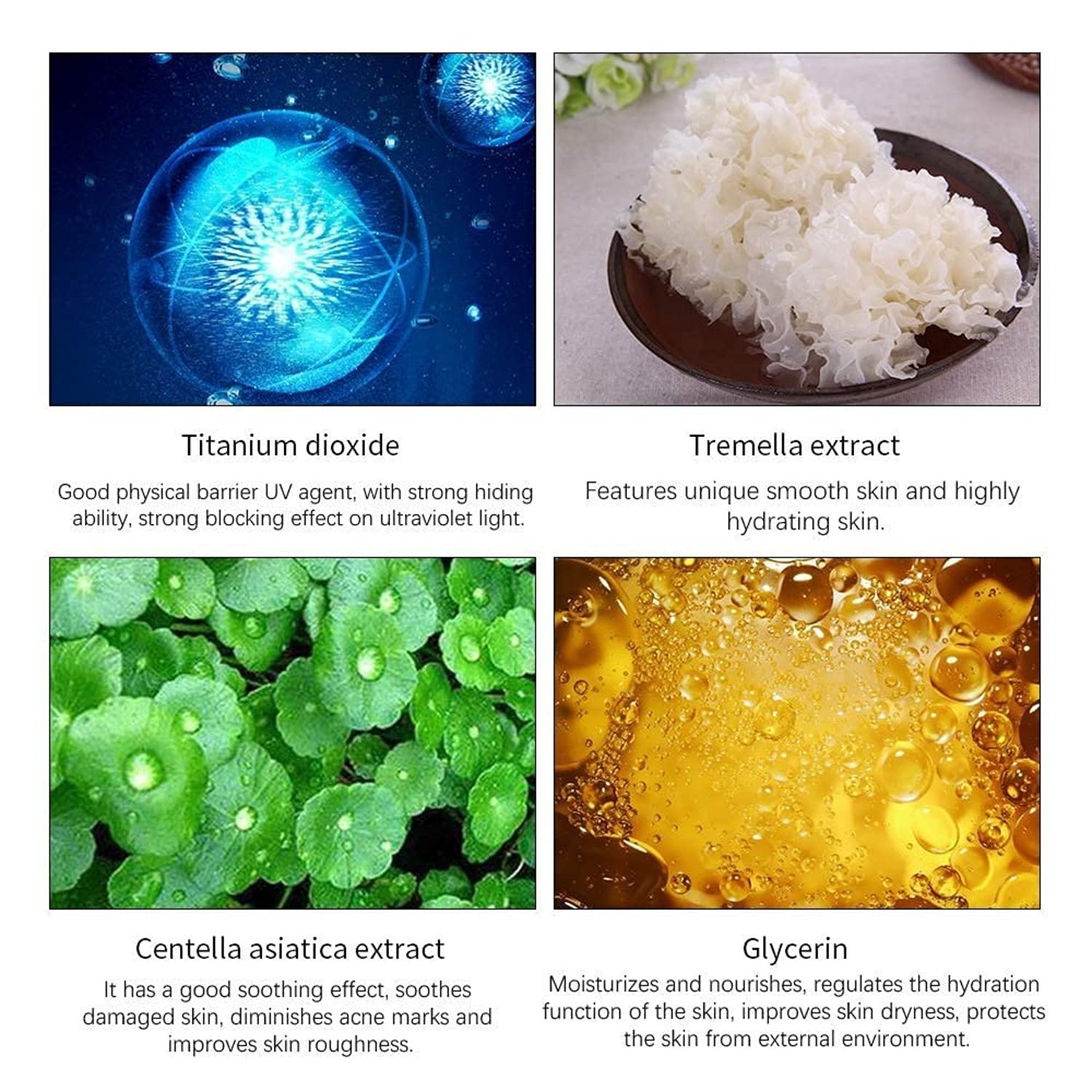 Mushroom Head Brush Air Cushion Cc Cream, Moisturizing Concealer Cc Cream Liquid Foundation, Easy to