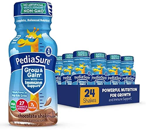 PediaSure Grow & Gain Kids\xe2\x80\x99 Nutritional Shake, with Protein, DHA, and Vitamins & Minerals